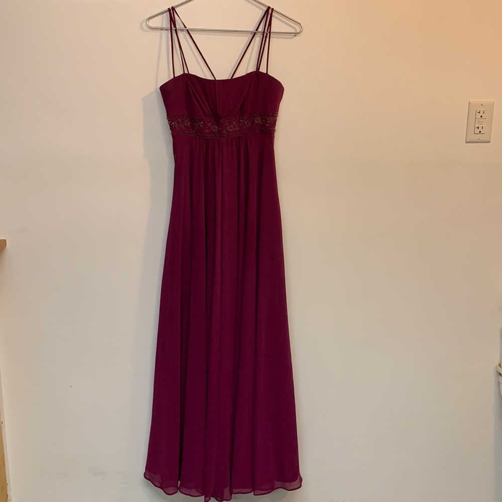 David’s Bridal prom dress size 2 purple